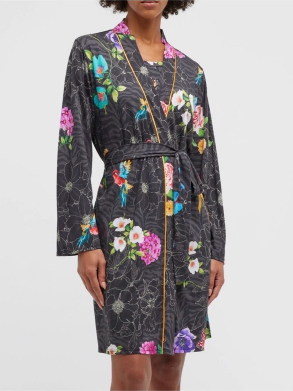 Johnny Was Floral Robe - Picture 2 of 6